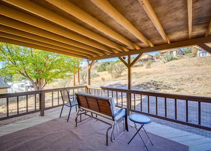 Large Deck And Mountain Views Getaway! * Prescott